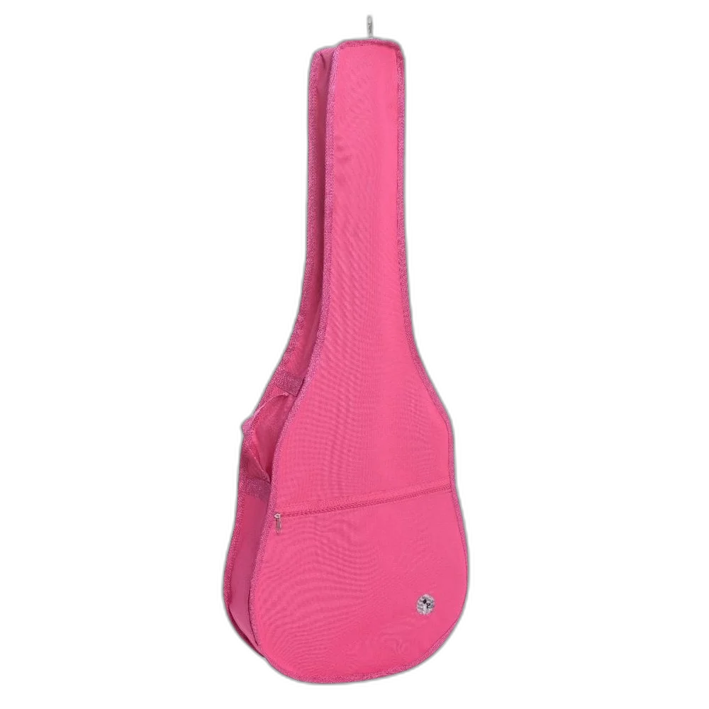 Capa Simples Violão Clássico Tamanho 4/4 JPG - Cor de Rosa