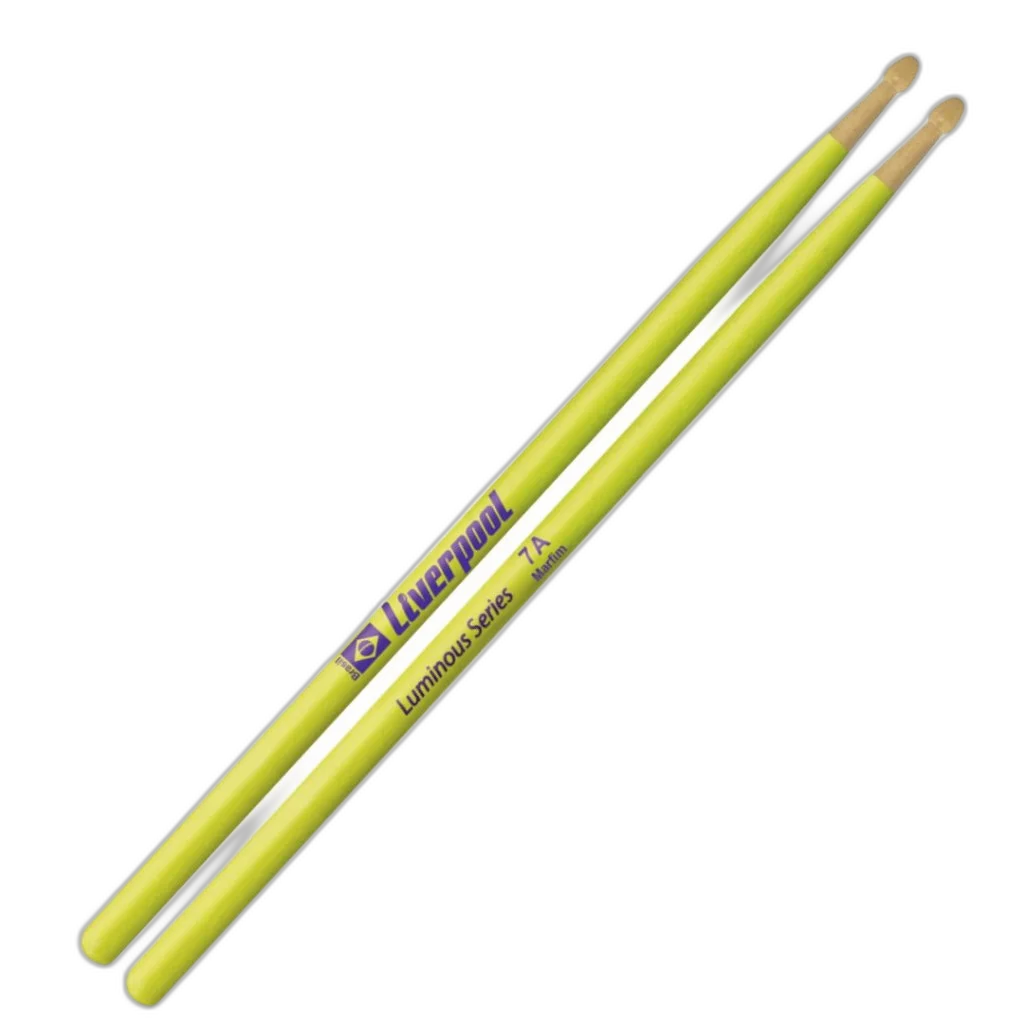 Baqueta LIVERPOOL LUMINOUS 7A Madeira MC7AMA AMARELA