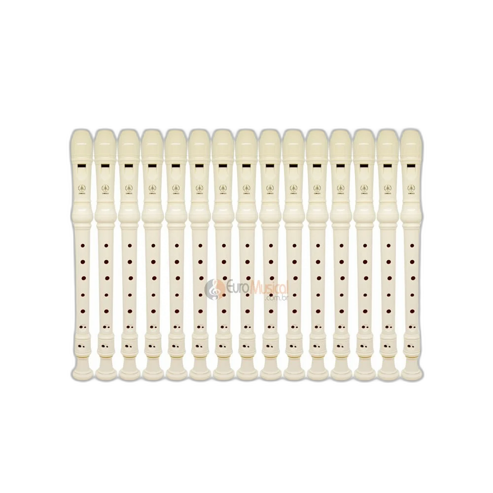 Kit 15 Flautas Soprano Barroca YRS24B - Yamaha