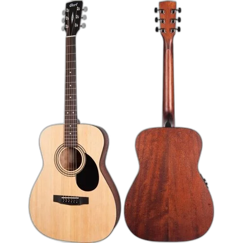 Violão Eletroacústico Cort AF-510F OP Fishman Open Pore com Tampo Spruce Sólido e Equalizador Fishman
