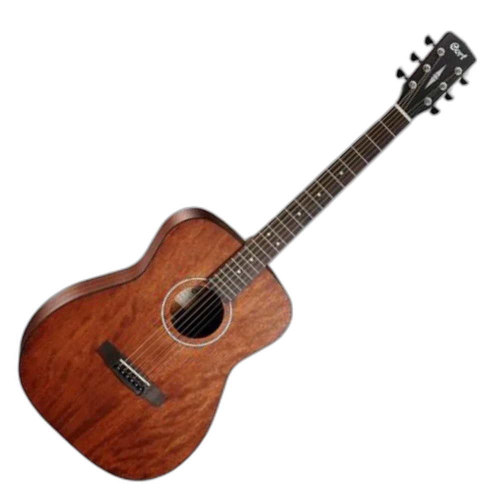 Violão Cort Elétrico Aço AF510 ME OP Natural Escuro