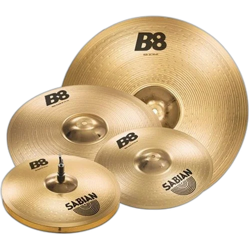 Kit De Pratos Profissional 8  14  16  20 Liga B8 Zzp5 Sabian
