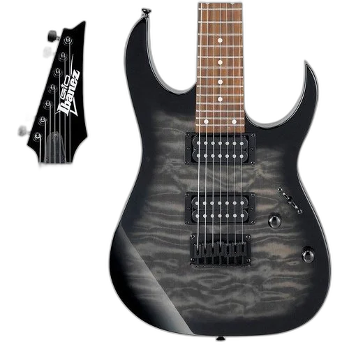 Guitarra Super Strato 7 Cordas Ibanez Grg 7221qa Tks