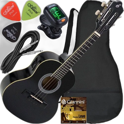 Kit Cavaco Giannini Elétrico Cs14 Ep C/ Capa Cabo Afinador