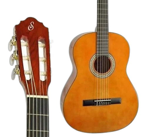 Kit Violão Eletroacústico Canhoto Aço S14 Giannini Natural