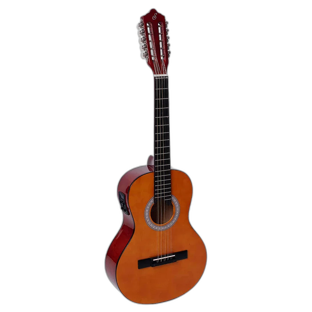 Kit Viola Giannini Vs14 Eq Natural Elétrica Aço Afinador