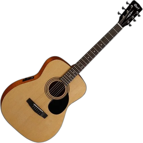 Kit Violão Eletroacústico Cort Standard Af510e Abeto Op Nt