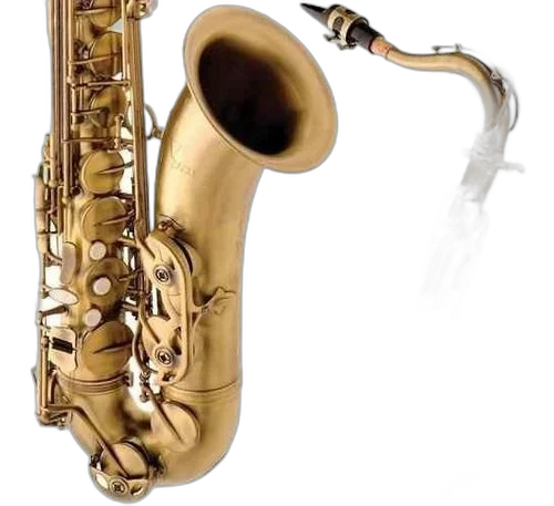 Sax Tenor Em Sib Envelhecido Com Case Luxo St503 Vg Eagle
