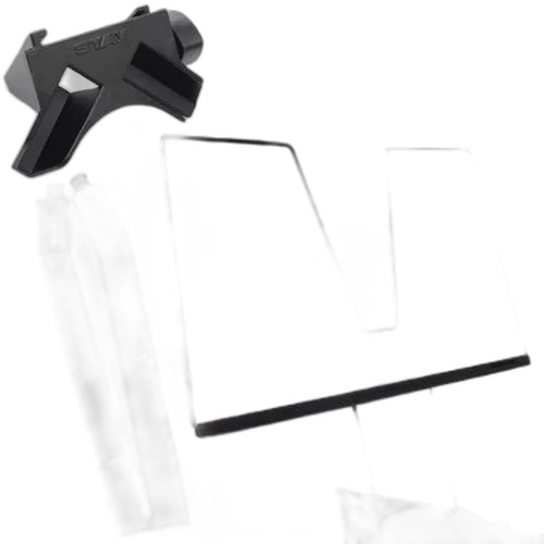 Kit Base E Longarina Curva Torre C/ Estante Partitura Stay