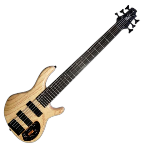 Contra Baixo Ativo Cort Action Dlx 6 Cordas Act Ash Opn Vi Com Pre Amp Mark Bass