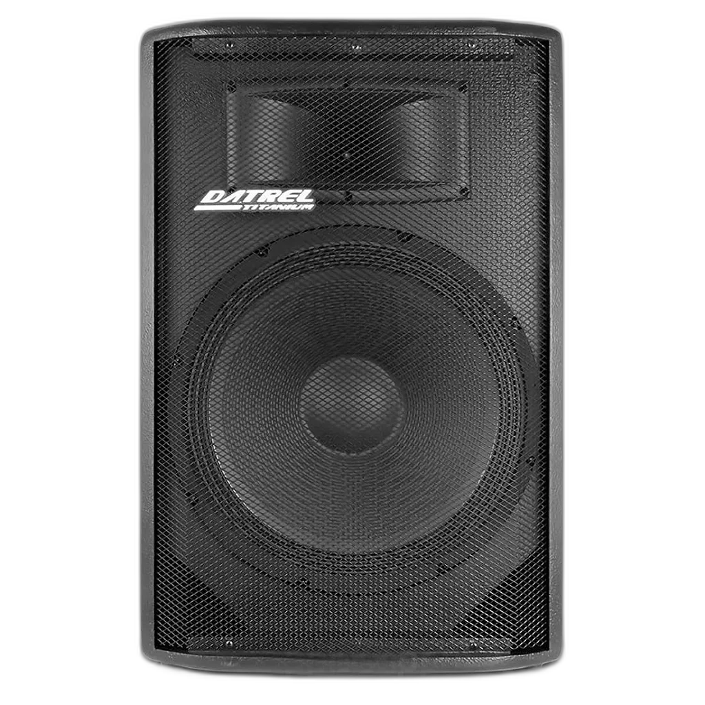 Caixa De Som Ativa Datrel AT15-300 Bluetooth 300W 15 Pol Bivolt Preta