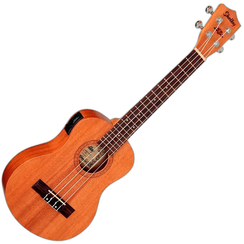 Ukulele Elétrico Tenor Shelby SU25ME STNT Fosco Natural