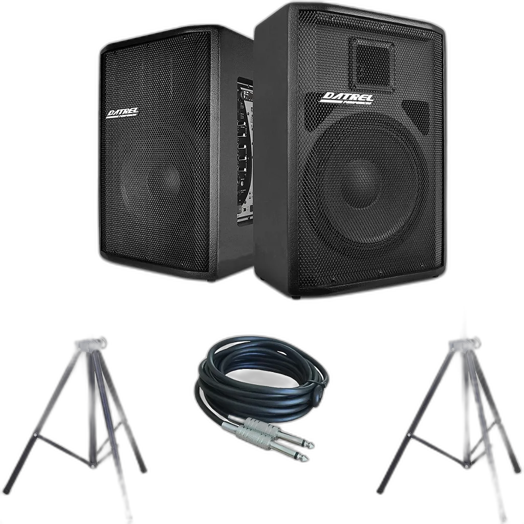 Kit Caixa de Som Ativa Usb Bluetooth + Passiva 500w Rms - Datrel CSX02