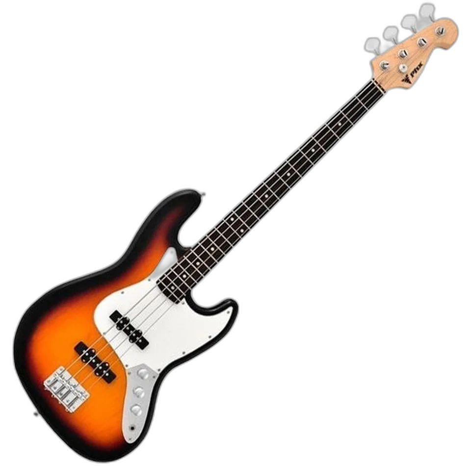 Kit Contrabaixo PHX JB 3TS Jazz Bass 4 Cordas Sunburst Bx02