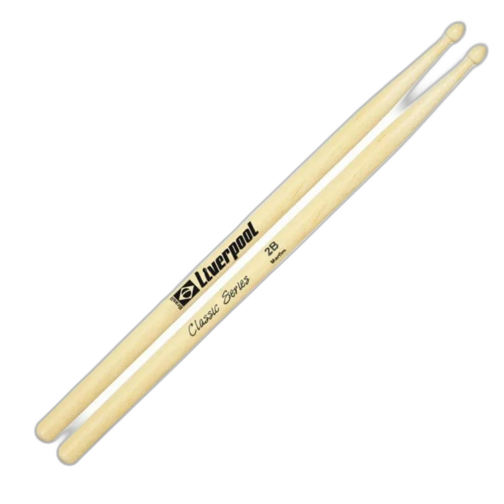 Baqueta Classic Series 2B Ponta de Madeira LL2BM Liverpool