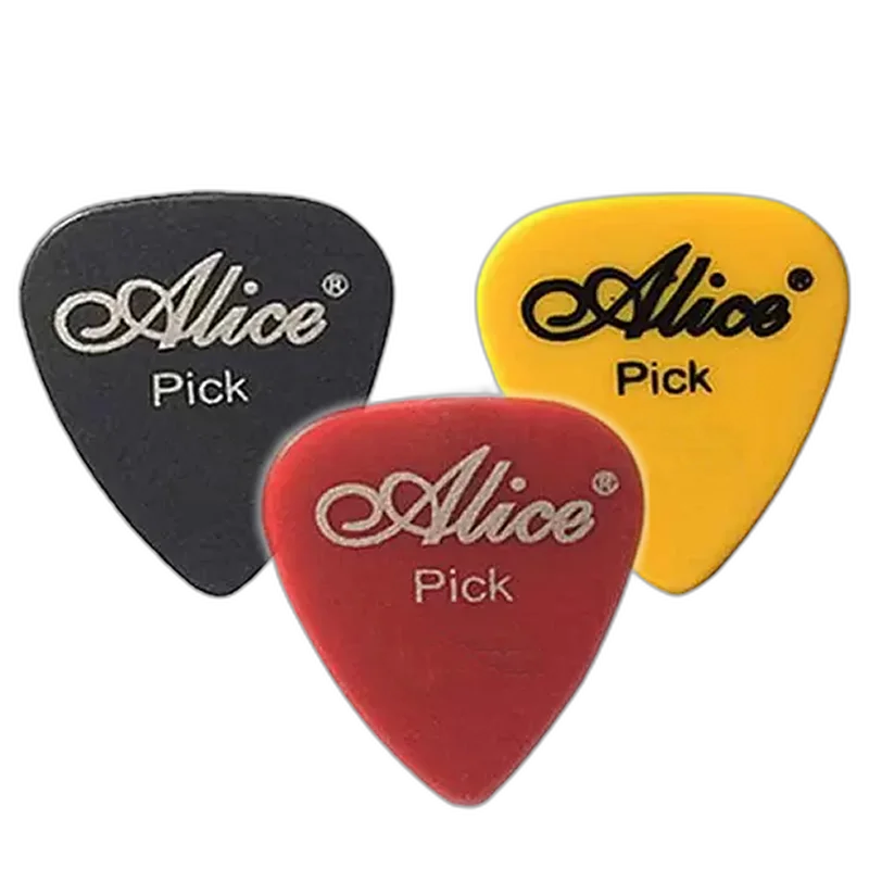Kit 3 Palhetas Nylon Para Violão Guitarra Variadas