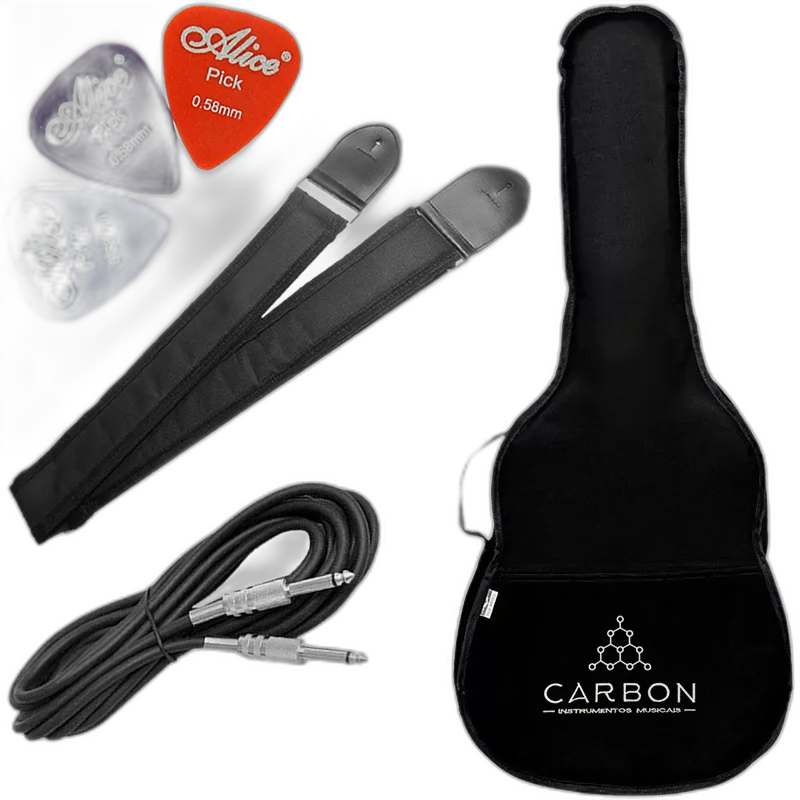 Kit Acessórios Para Violão VX01