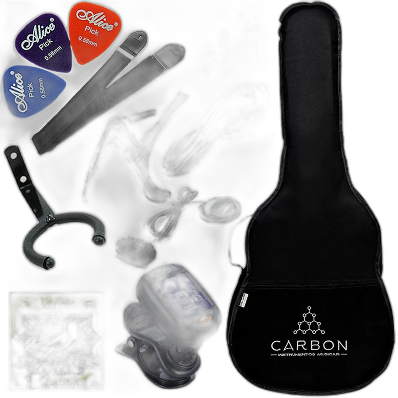 Kit Acessórios Para Violão Clássico VX08