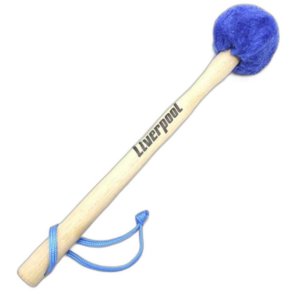 Kit 8 Maçanetas Liverpool Para Bumbo Bola Revestida Pelúcia Azul