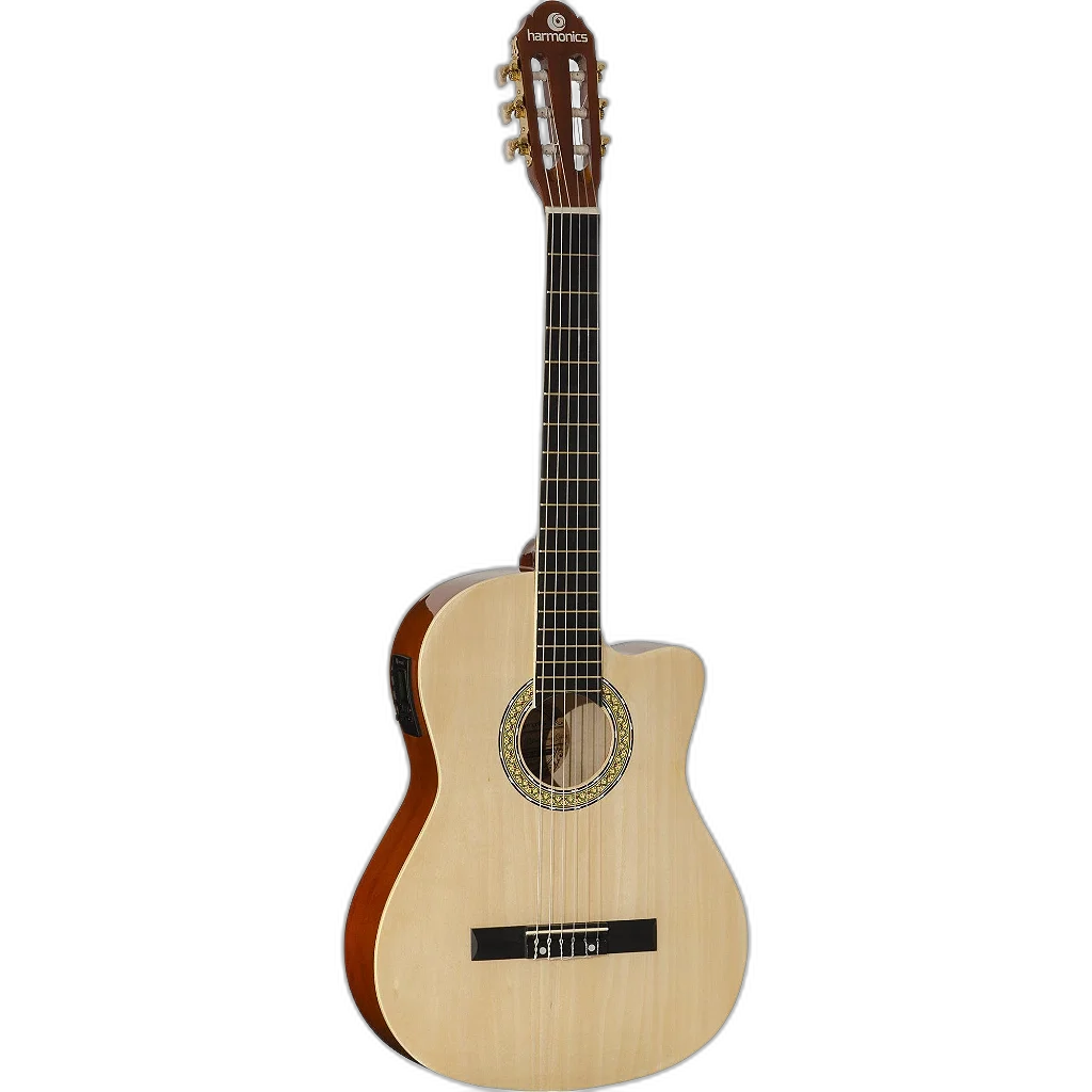 Violão Eletroacústico Harmonics GE-20 Nylon Natural