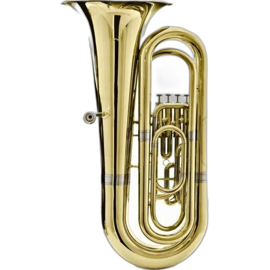 Tuba Bb 4/4 Hbb 534L 4 Pistos Laqueada Harmonics