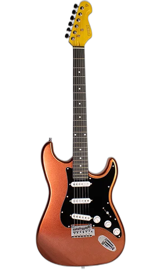 Guitarra Phx St-1 Alv Strato Humbucker Alnico Red Rd