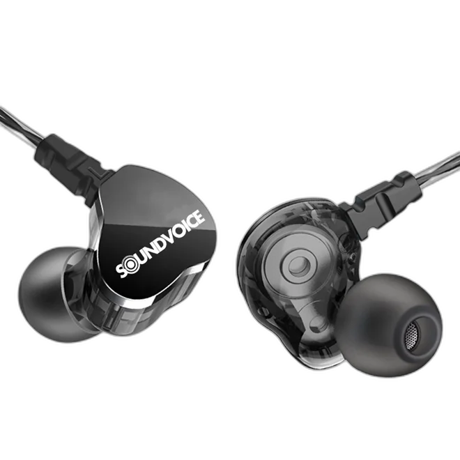 Fone de Ouvido Profissional Para Retorno de Palco In-Ear IE-01 - Soundvoice
