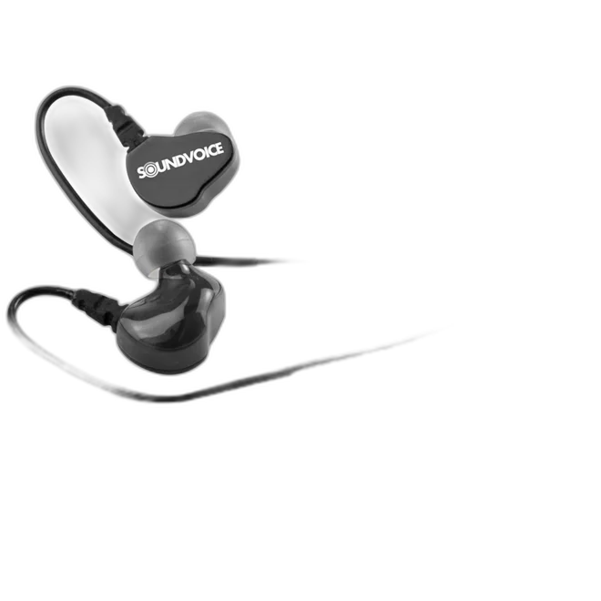 Fone de Ouvido Profissional Para Retorno de Palco In-Ear IE-01 - Soundvoice