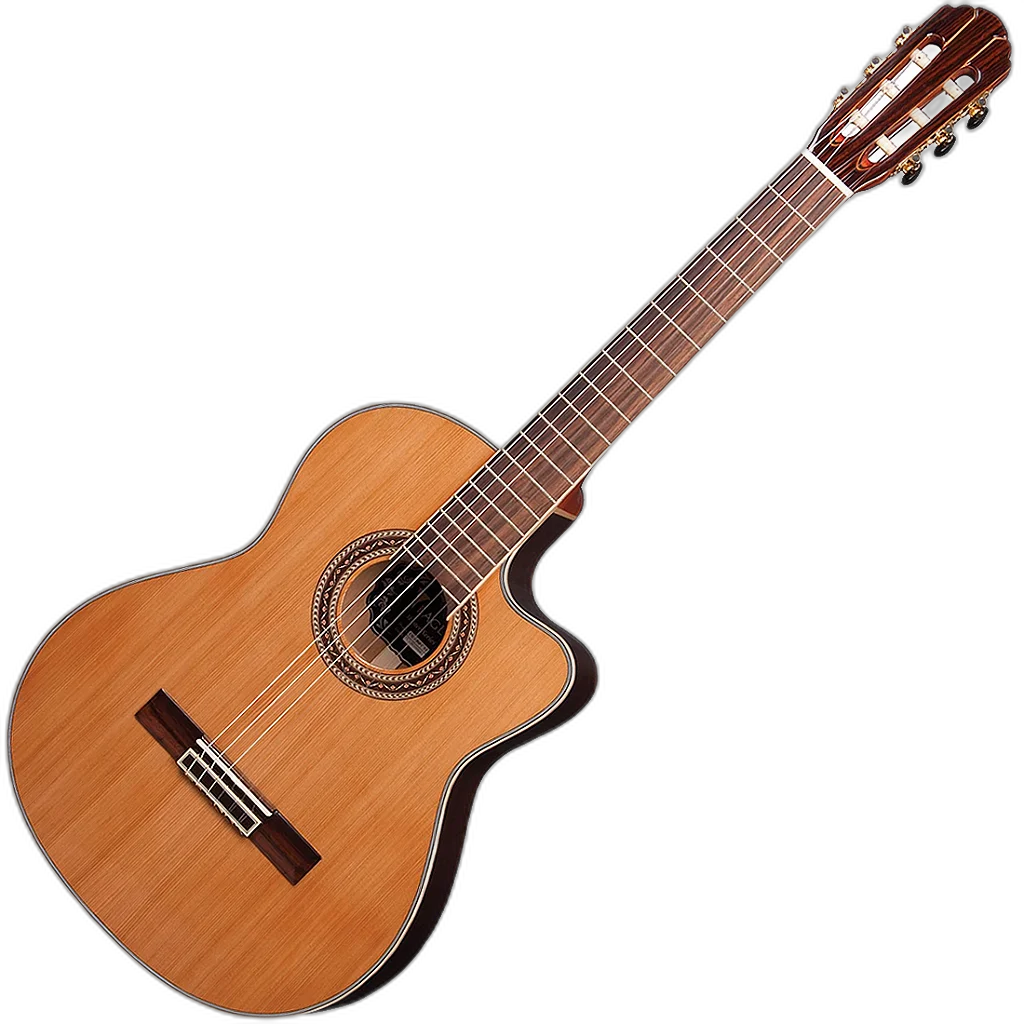 Kit Violão Elétrico Eagle Emn860c Nylon Eq Promix Natural Vx02