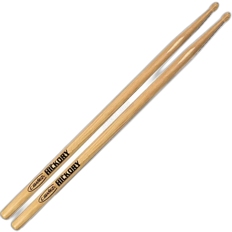 10 Pares de Baquetas C.Ibanez 7BDRH Dragon Hickory Ponta Madeira 7B