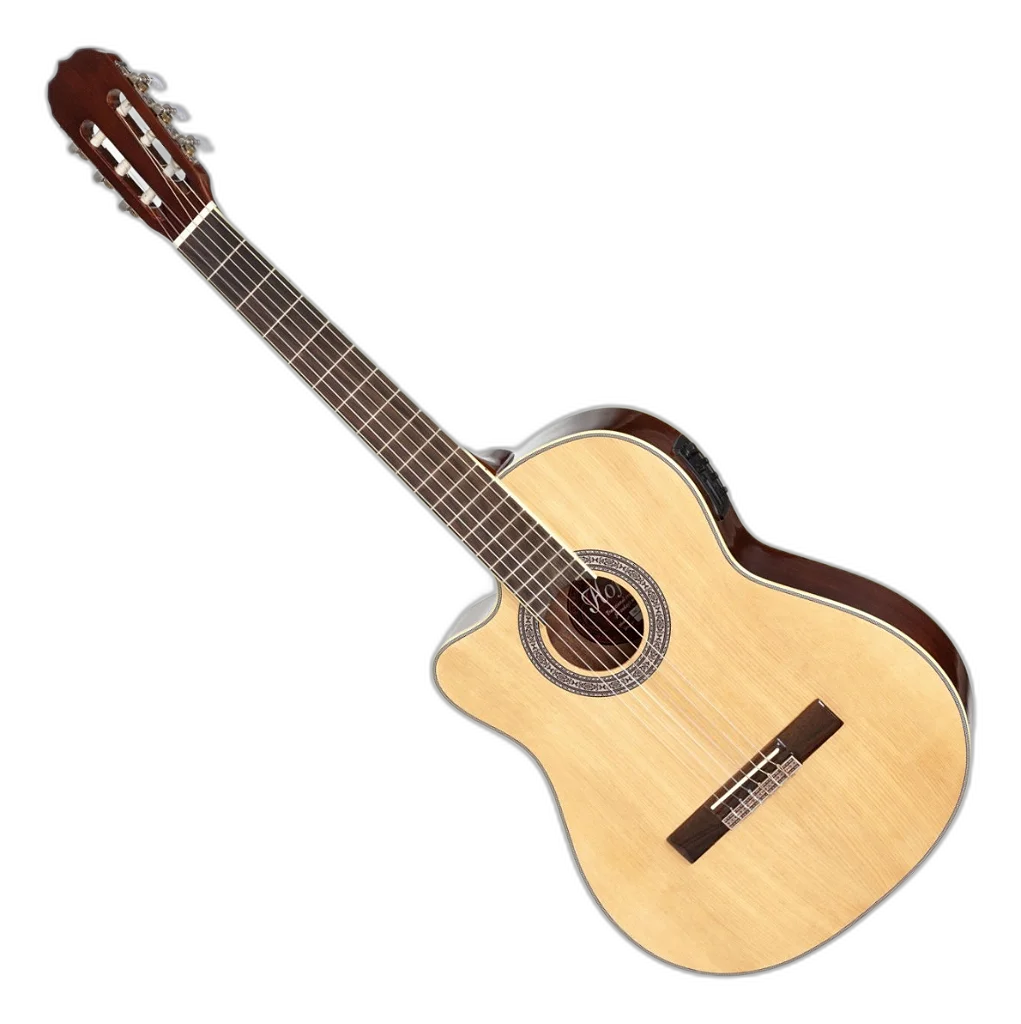 Violão Clássico Canhoto Eletroacústico HMC225 Lh Natural