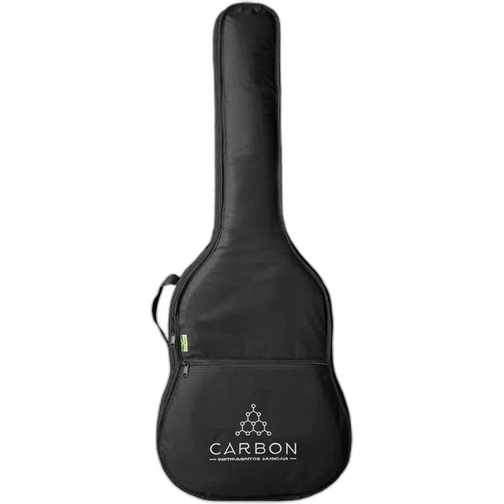 Capa Bag Luxo Violao Clássico Acolchoado Alça Mochila E Maos | Carbon