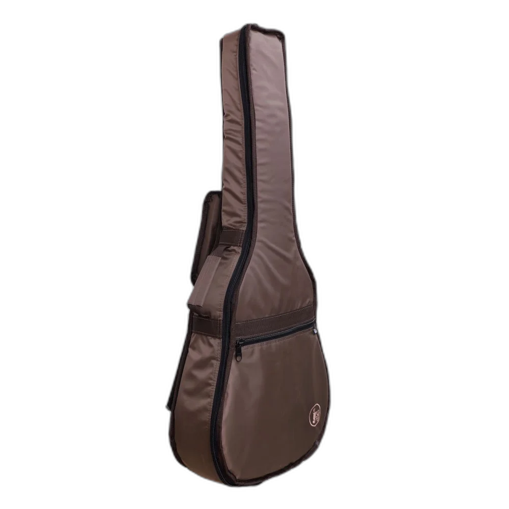 Capa Bag Violão Clássico Acolchoada Extra Luxo Nylon 70 Marrom