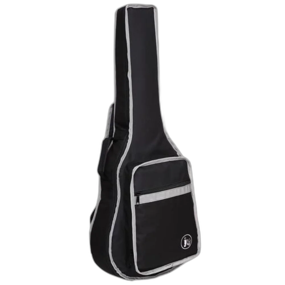 Capa Bag Violão Folk Acolchoada Cargo Extra Color Cinza