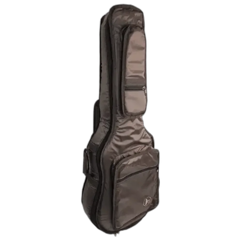 Capa Bag Violão Folk Acolchoada Premium Nylon 70 Bege