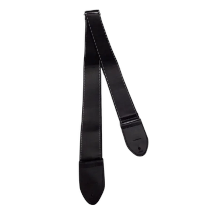 Correia Couro Sintético 7cm Lisa Para Violão, Guitarra, Baixo
