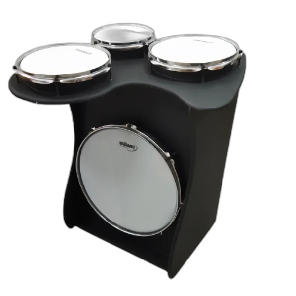 Tajon Cajon Bateria Jaguar Extreme Drum Box 16' Polegadas Preto