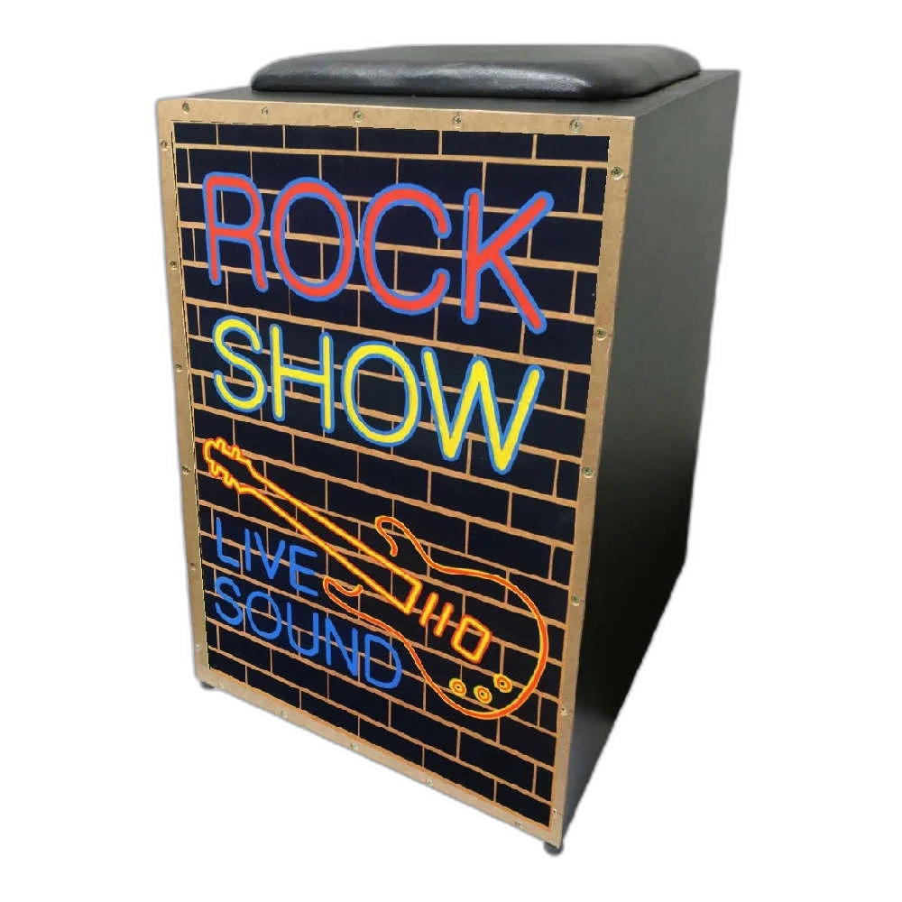 Cajon Inclinado Elétrico Jaguar CJ1000 - Rock Show