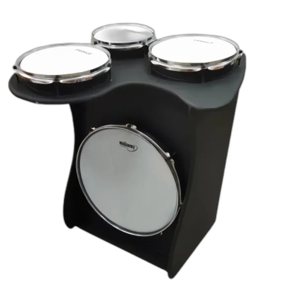Kit Tajon Cajon Bateria Jaguar Extreme Drum Box 16' Polegadas Preto TJX03