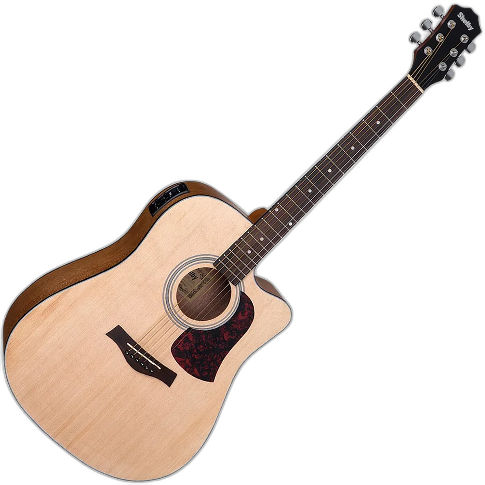 Violão Eletroacústico Aço Shelby Sgd193c Stnt Natural