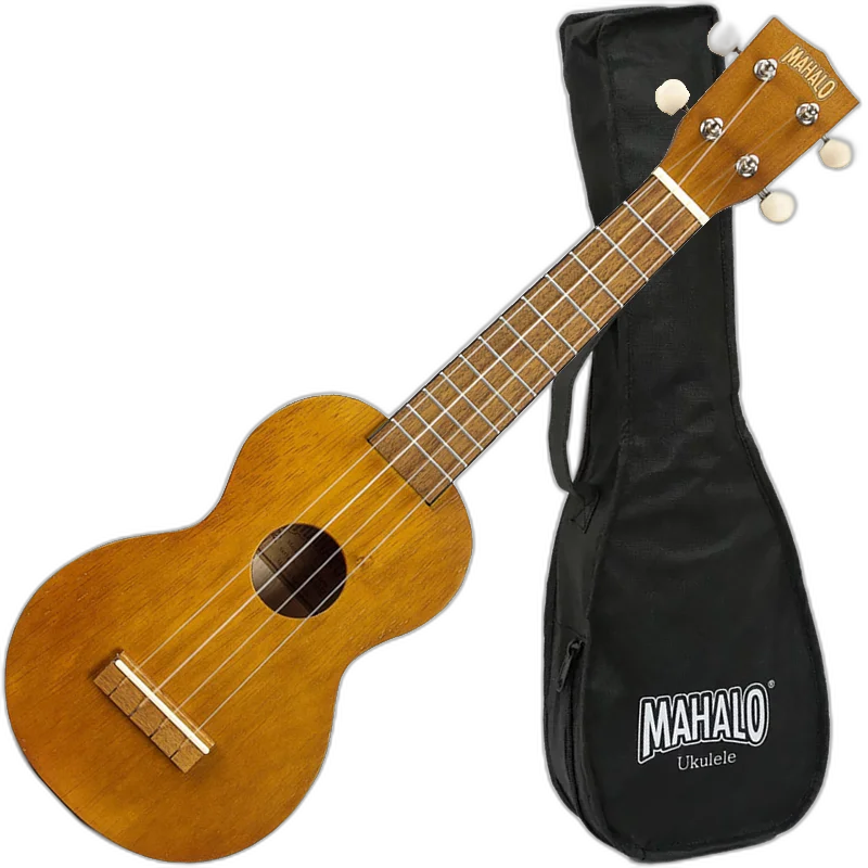 Ukulele Soprano Mahalo Marrom Mk1 TBR Aquila Com Capa
