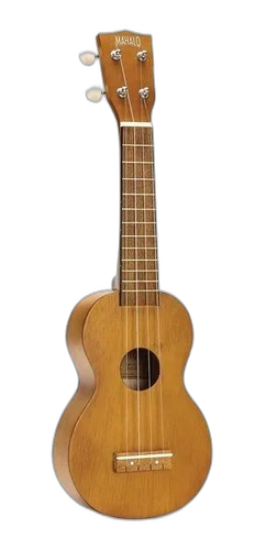 Kit Ukulele Soprano Mahalo Marrom Mk1 TBR Aquila Com Capa
