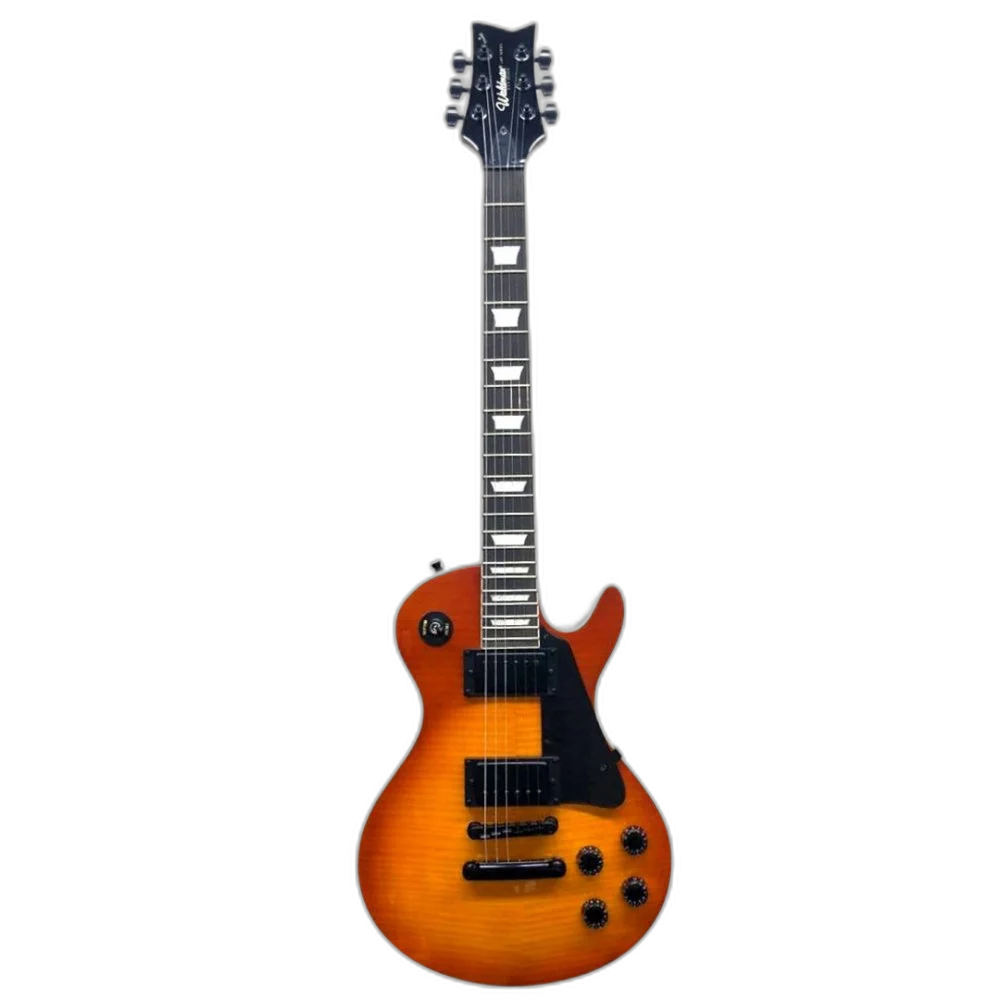 Kit Guitarra Waldman Les Paul GLP-25F HB Honey Burst Gx2