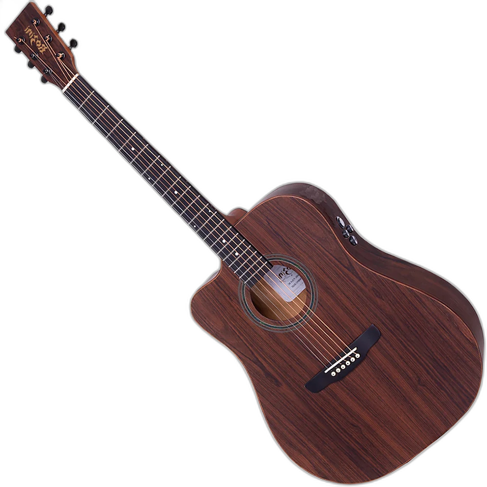Violão Elétrico Rozini Folk 6 Cordas Canhoto Fosco RX315 RE2 F.CT.LP LH