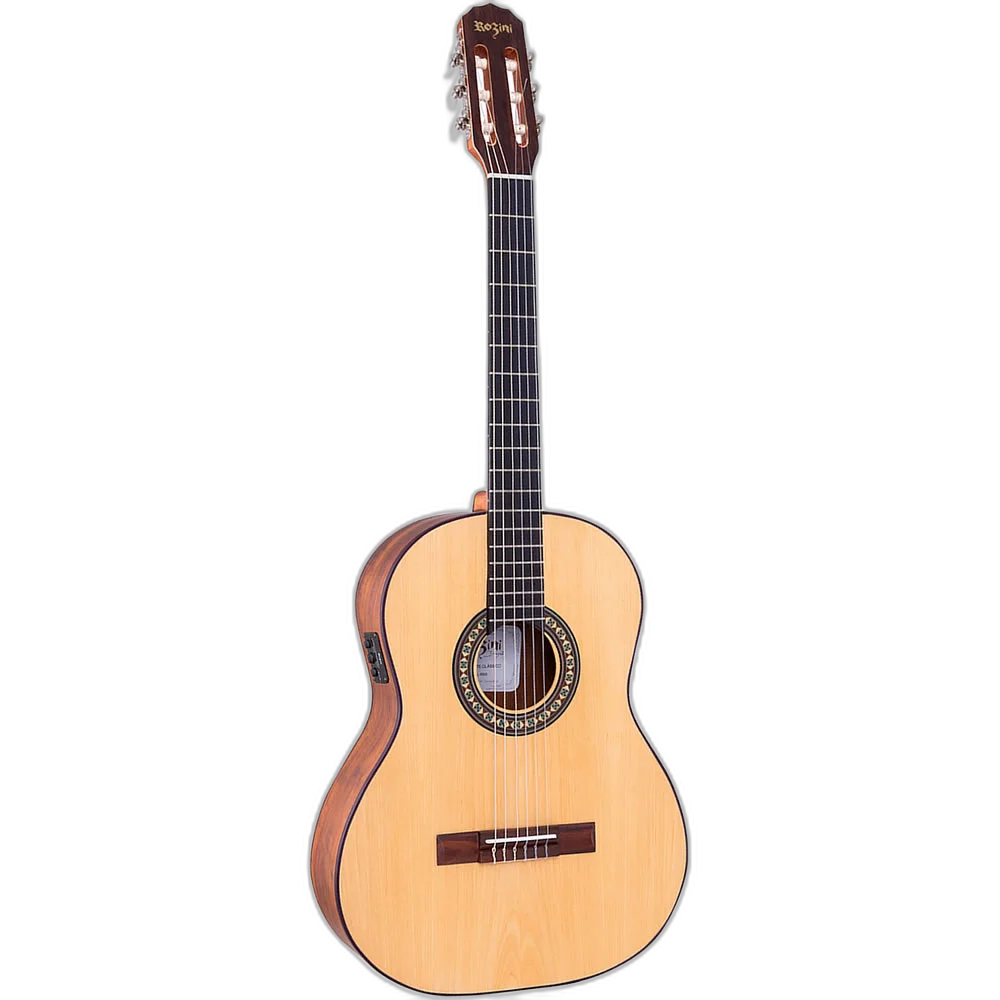 Violão Elétrico Rozini Estudante Clássico Fosco Ativo RX201 EGC.F.I