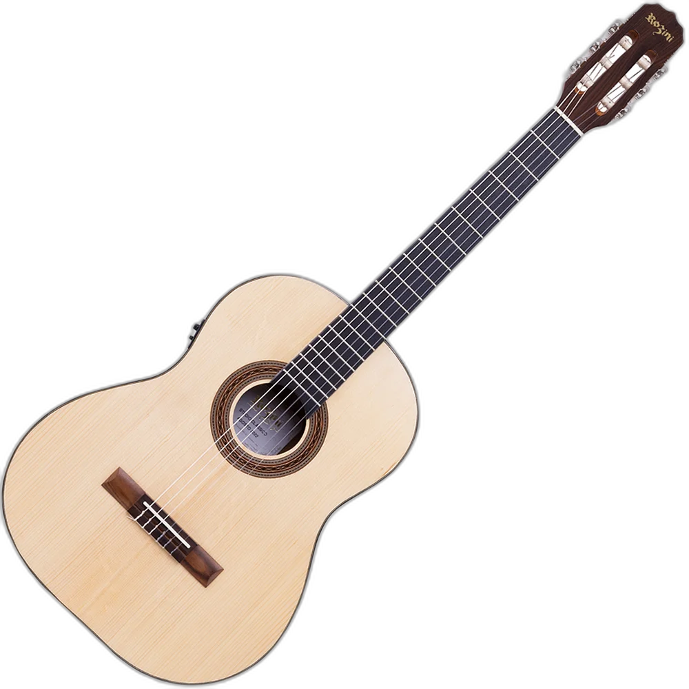 Violão Eletroacústico Studio Classico Nylon Rozini RX210 FC2.N.LP Natural
