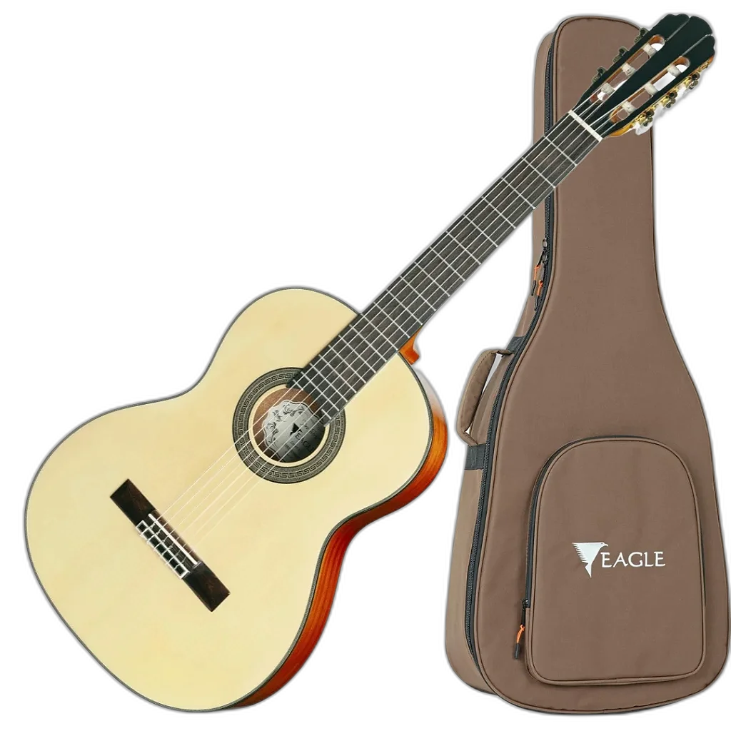 Violão Clássico Acústico Eagle Nylon DH69 Natural