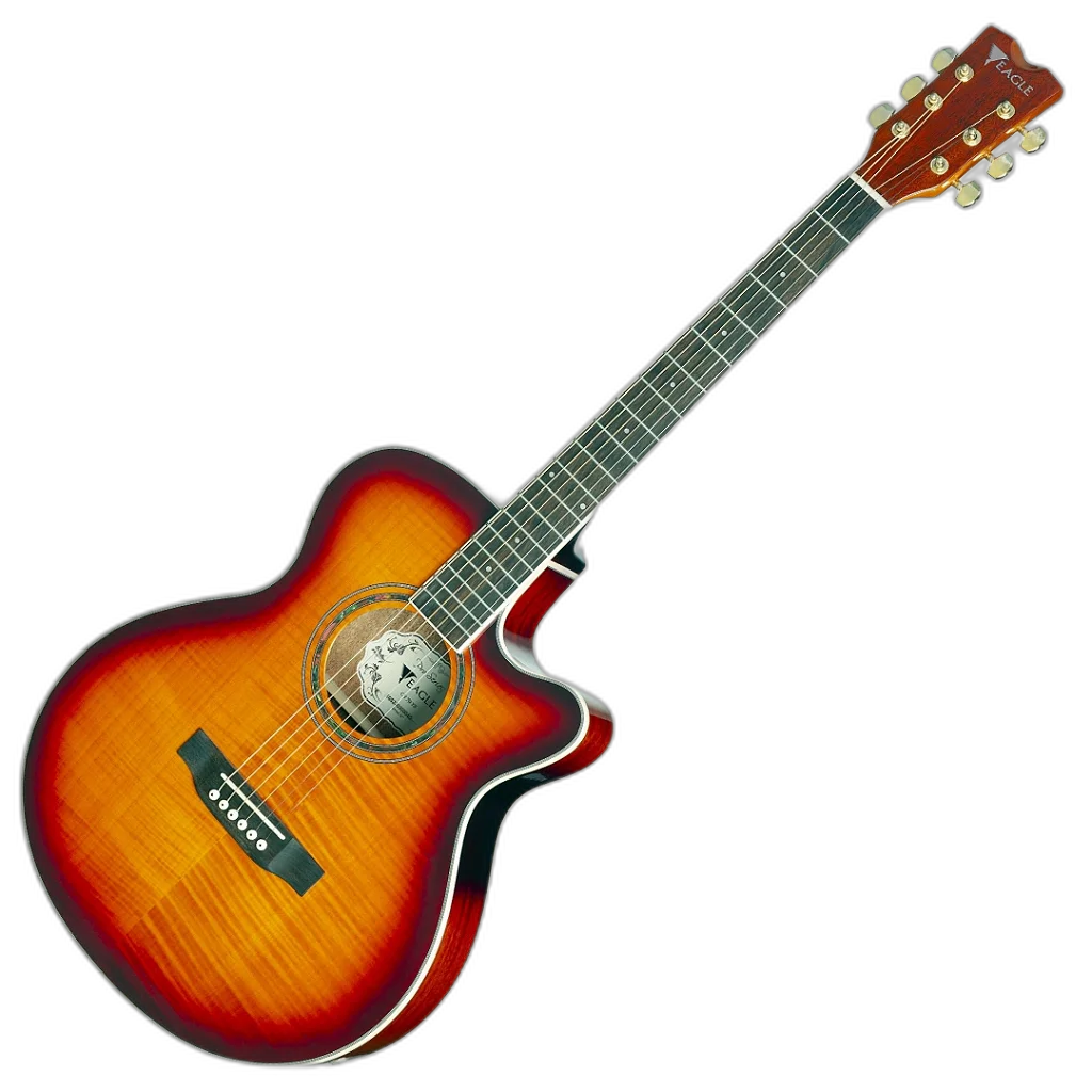 Violão Eletroacústico Eagle CH70 YB Yellow Sunburst