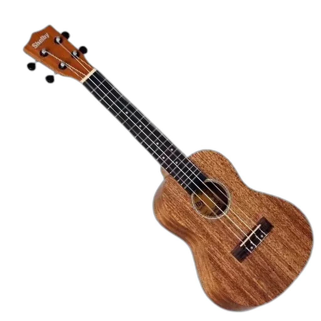 Ukulele Concerto Elétrico Su23m Shelby Canhoto