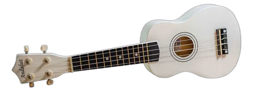 Ukulele Soprano Acustico Andaluz Uk-s01 Branco